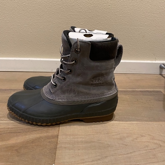 Sorel - Men\'s Cheyanne II Lace Duck Boot Size 8 main image 5